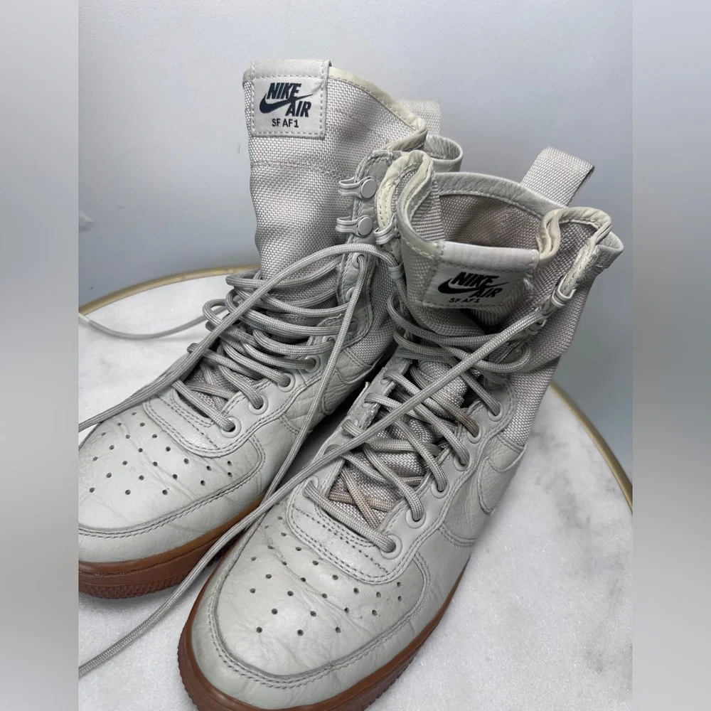 Wmns Vintage 1982 SF Air Force 1 Urban Utility  Military Design Sneakers Sz 7.5 - Picture 7 of 12